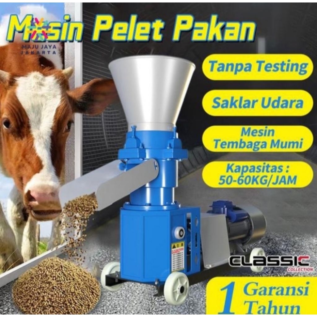 Mesin Pelet Pakan/ Mesin Cetak Pelet Vertikal Jumbo