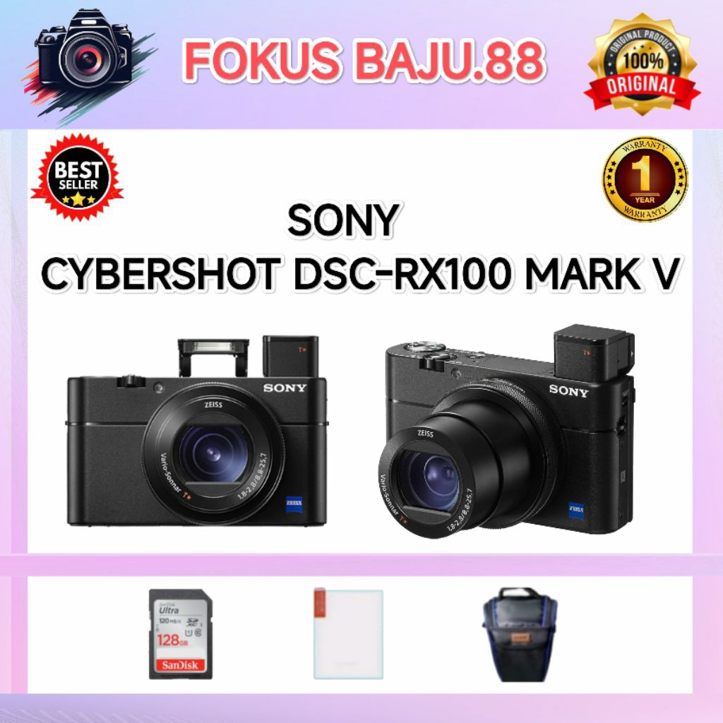 SONY POWERSHOT DCS-RX100 MARK V / KAMERA SONY DCS-RX100 V / SONY RX100 V