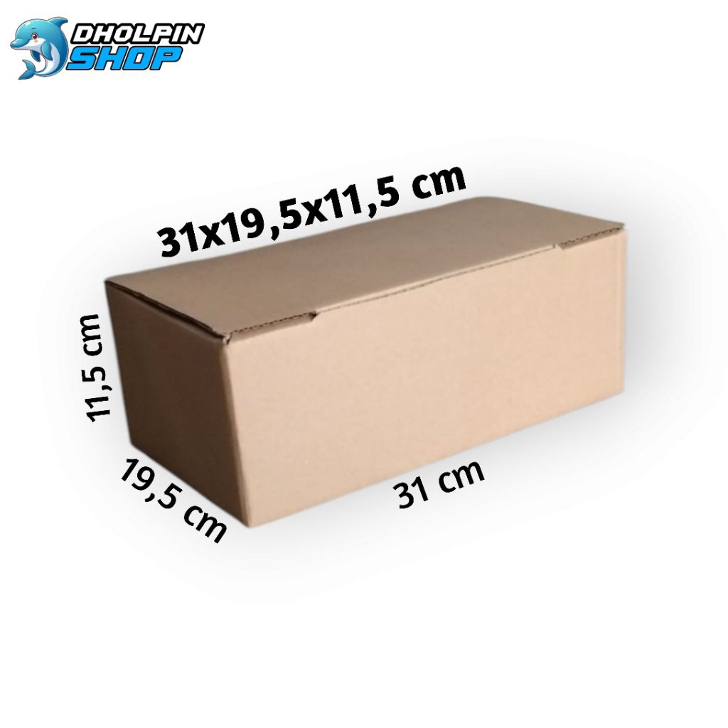 

Kardus Packing box LEA Uk 31 x 19,5 x 11,5cm Kardus Packing Sepatu,Sandal,Acsesoris DLL