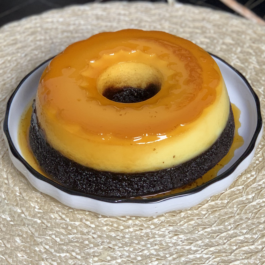 Bolu Ketan Hitam Keju Caramel Premiun Homemade uk 13/16/20 cm by RaMaChef