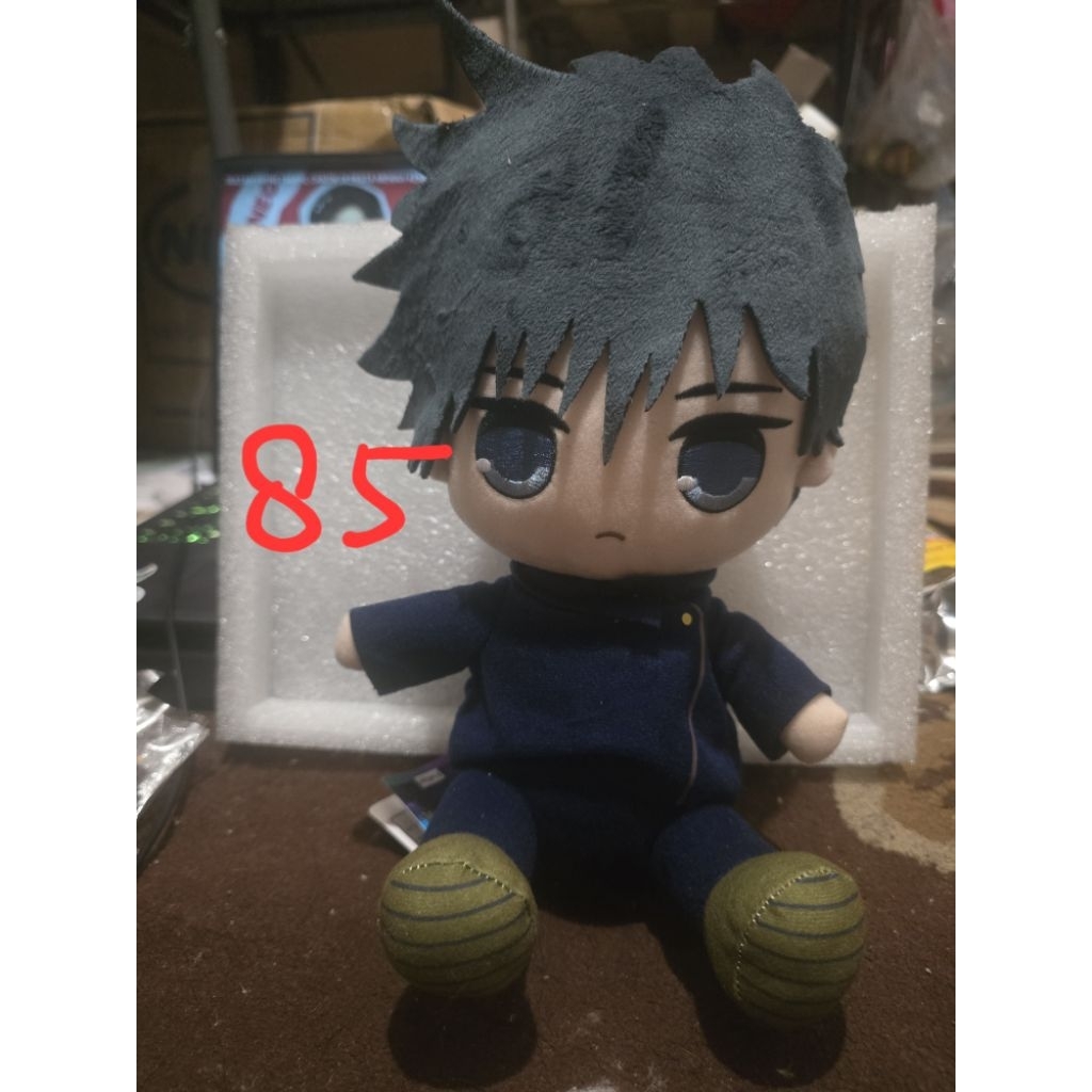 jujutsu kaisen jjk megumi fushiguro kyurumaru big nuigurumi plush doll boneka lucu