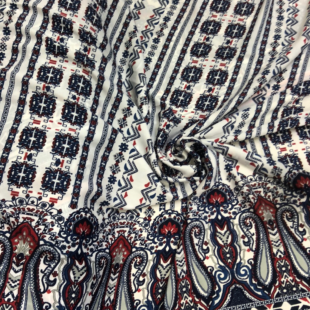 kain maxmara motif etnik - kain maxmara motif premium bt