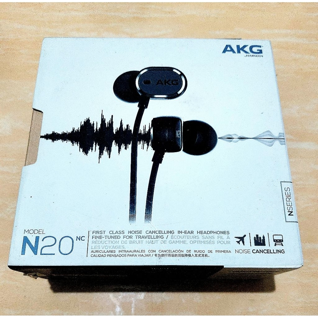 Earphone AKG n20 ORIGINAL SECOND LIKE NEW