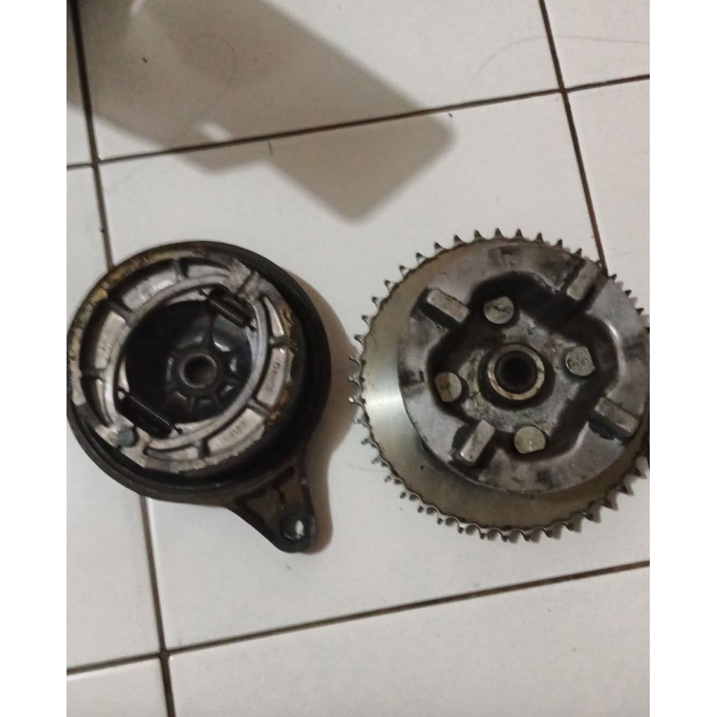 gir belakang dan tutup tromol thunder original