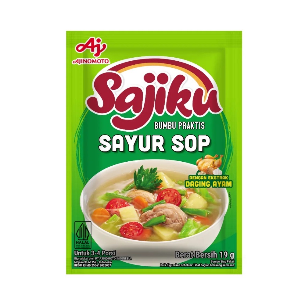 

Sajiku Bumbu Sayur Sop 19 Gr / Sajiku Sayur Sop