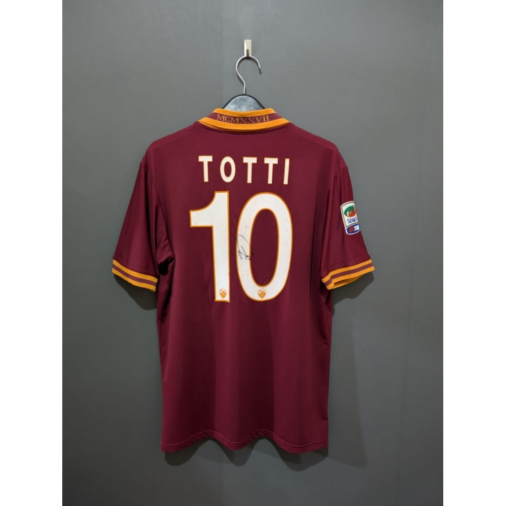 Jersey Roma 2013/2014 Home Sign Totti Original