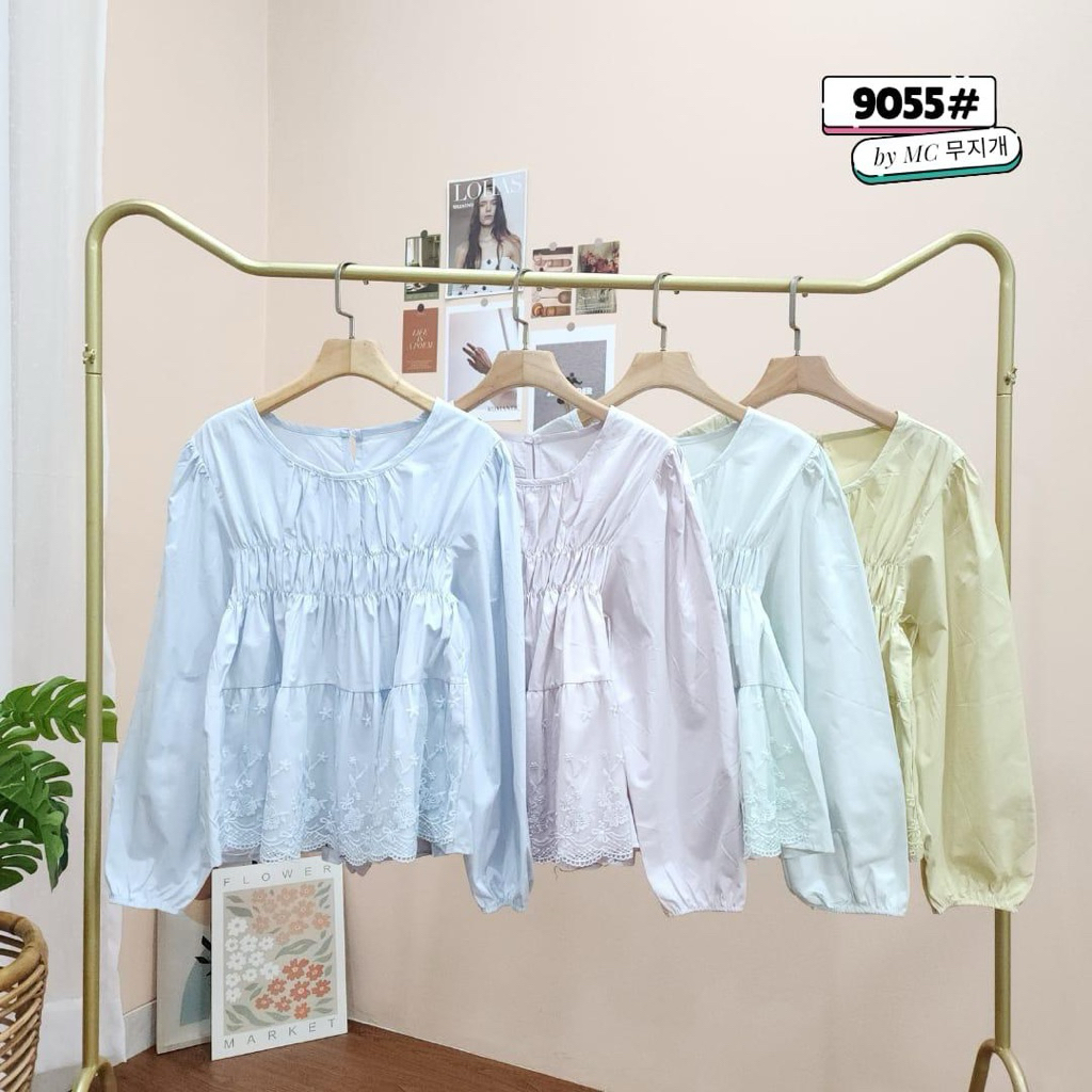 Medeyline blouse smoke import bangkok