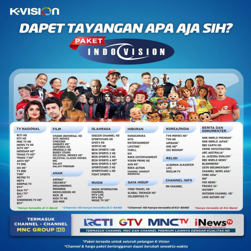 K-Vision Paket Indovision