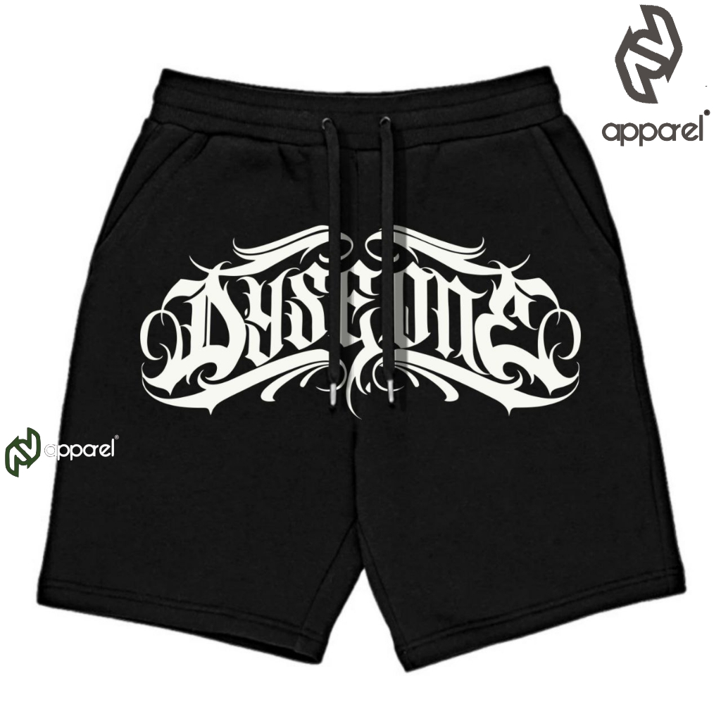 NNapparel shoprtpants celana pendek  DYSEONE putih HITAM