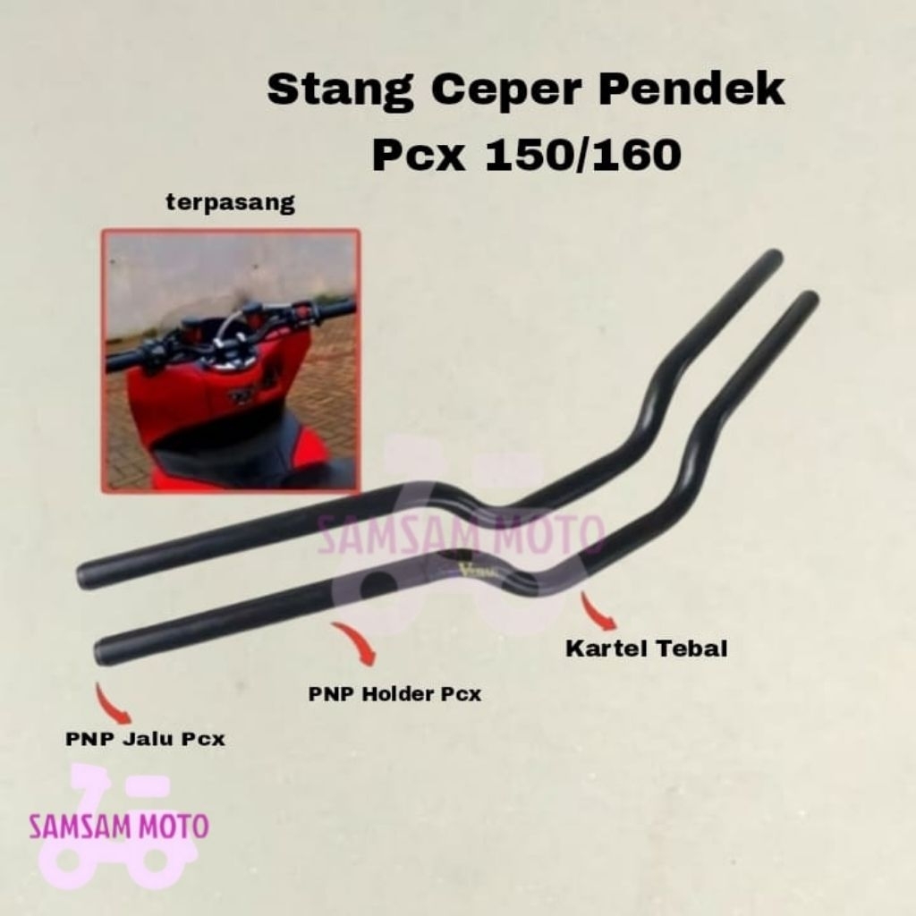 Stang PCX Thailand Pendek Ceper PNP PCX 160 PCX 150