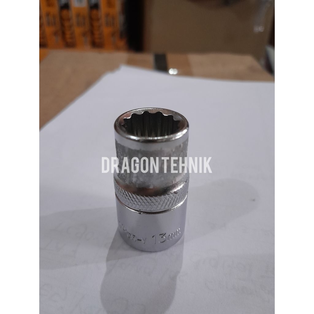 KUNCI SOK 13MM 12PT LAKONI PRO 1/2