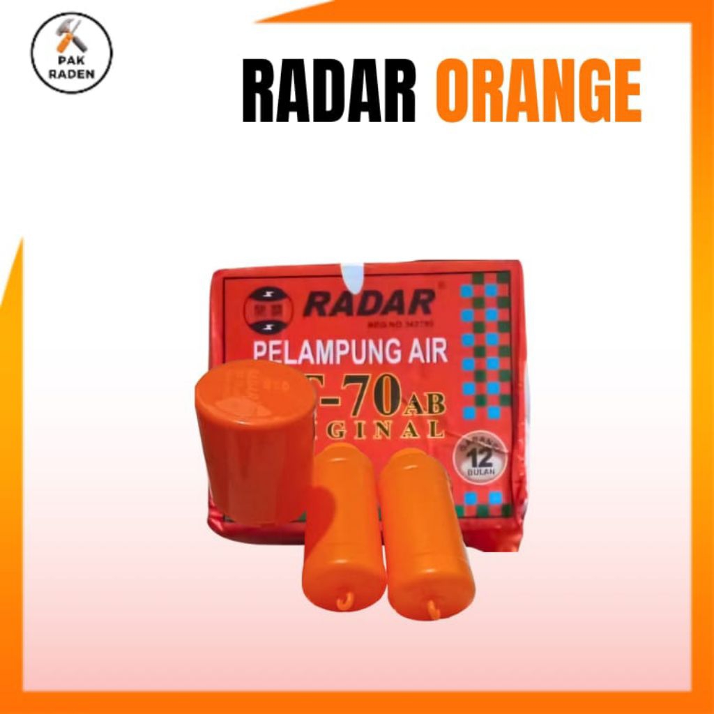 Pelampung RADAR ST-70AB ORIGINAL/Otomatis Toren Air ORANGE ST-70AB