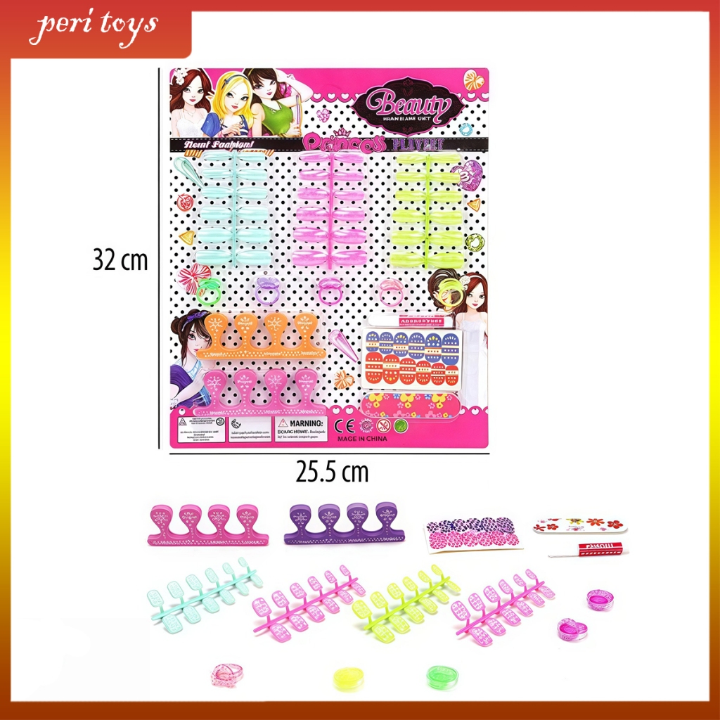 Mainan Nail Art Set Kuku-kukuan/Mainan Kuku Anak 8802