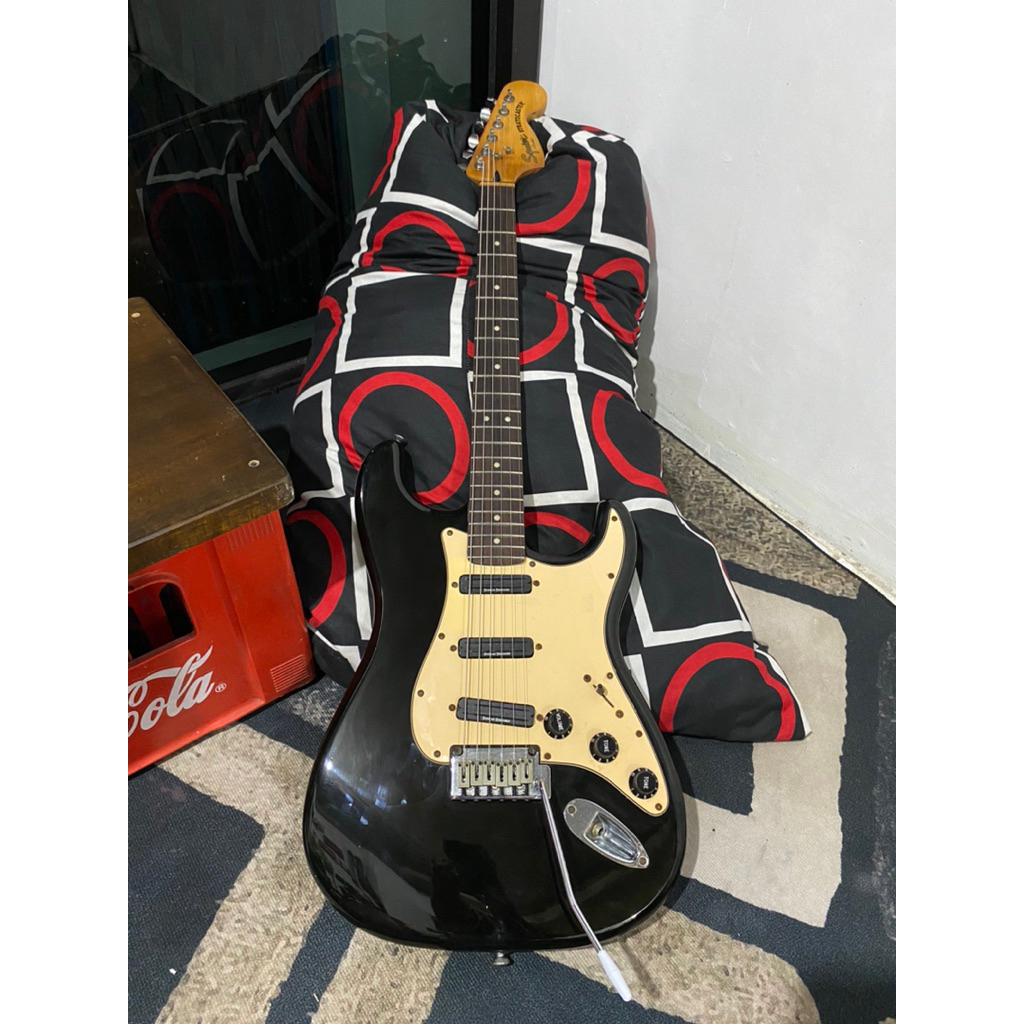 Gitar Squier Deluxe Hotrail Original Crafted Indonesia