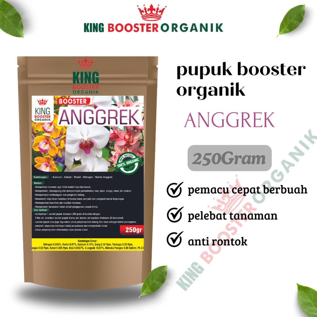 Pupuk Anggrek Cepat Berbunga Organik Untuk Anggrek Bulan Raja Bunga Anggrek Booster Perangsang Bunga