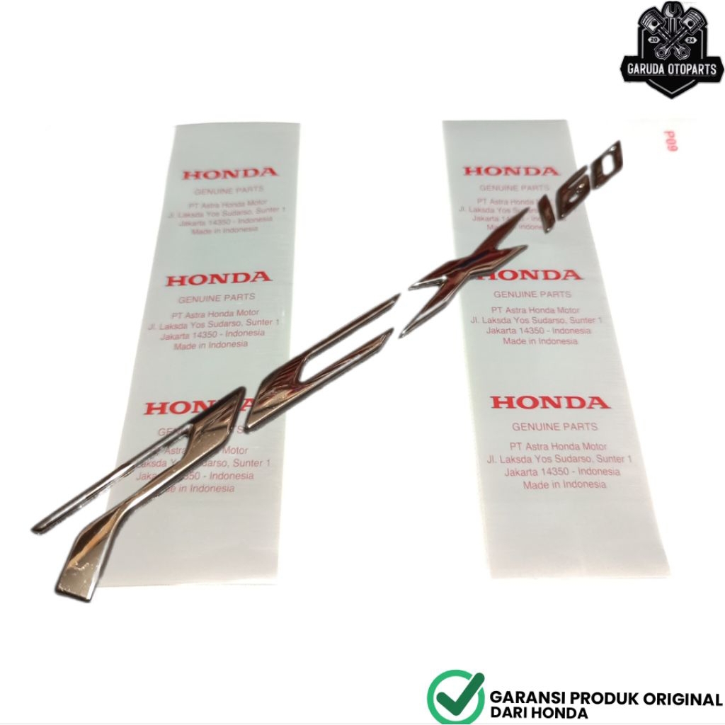 Emblem honda PCX 160 GOLD Original