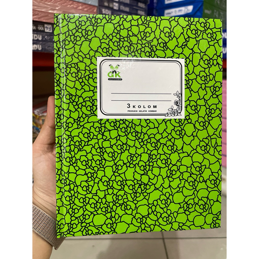 

BUKU HARD COVER KAS 3 KOLOM GELATIK ISI 50 LEMBAR