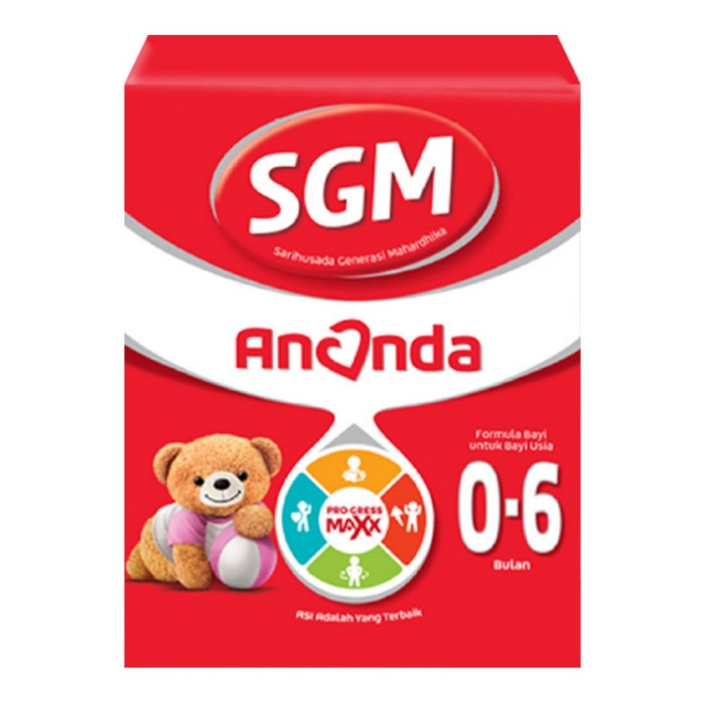 

SGM Ananda 1 Susu Formula Bayi 0-6 Bulan 400g