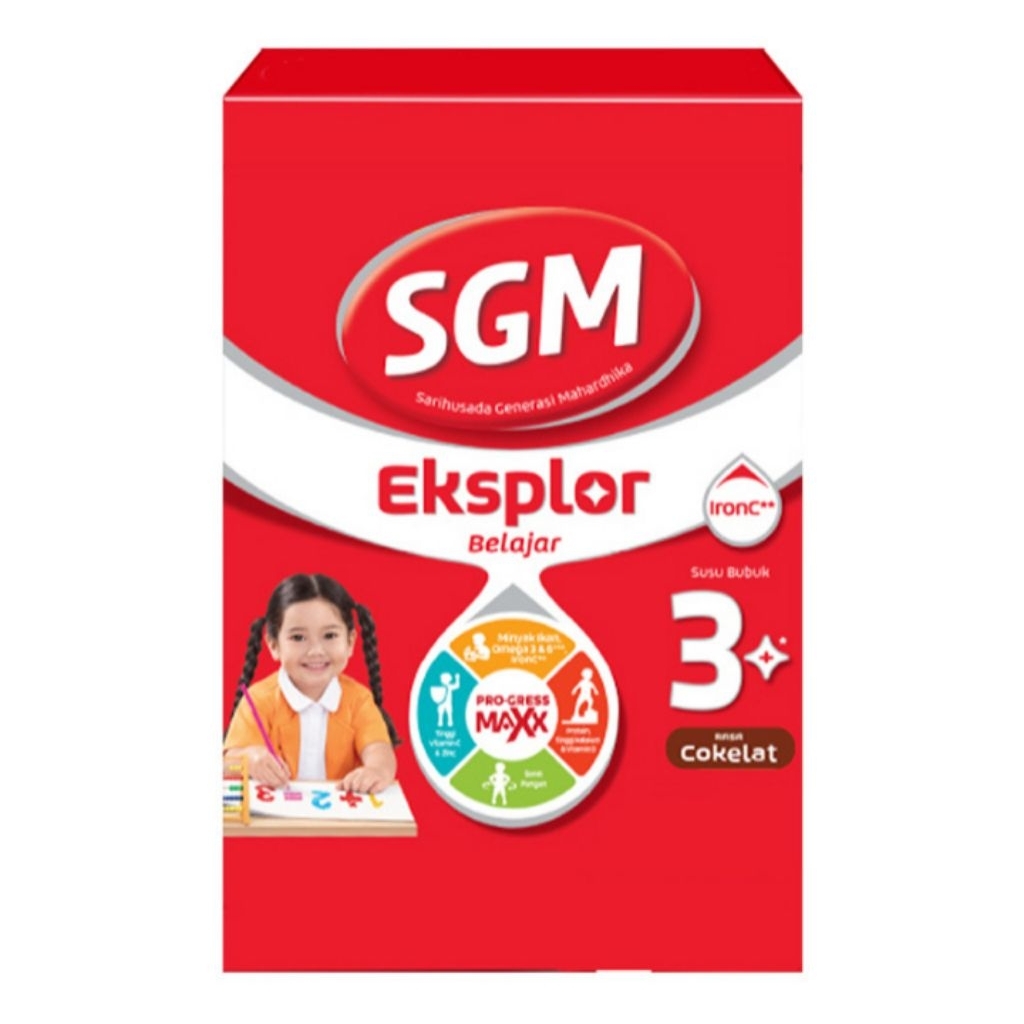

SGM Eksplor 3+ IronC Susu Bubuk Pertumbuhan Anak Cokelat 400g