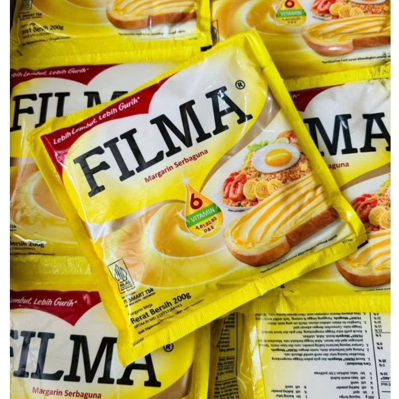 

(5 PCS) FILMA MARGARINE 200 GR