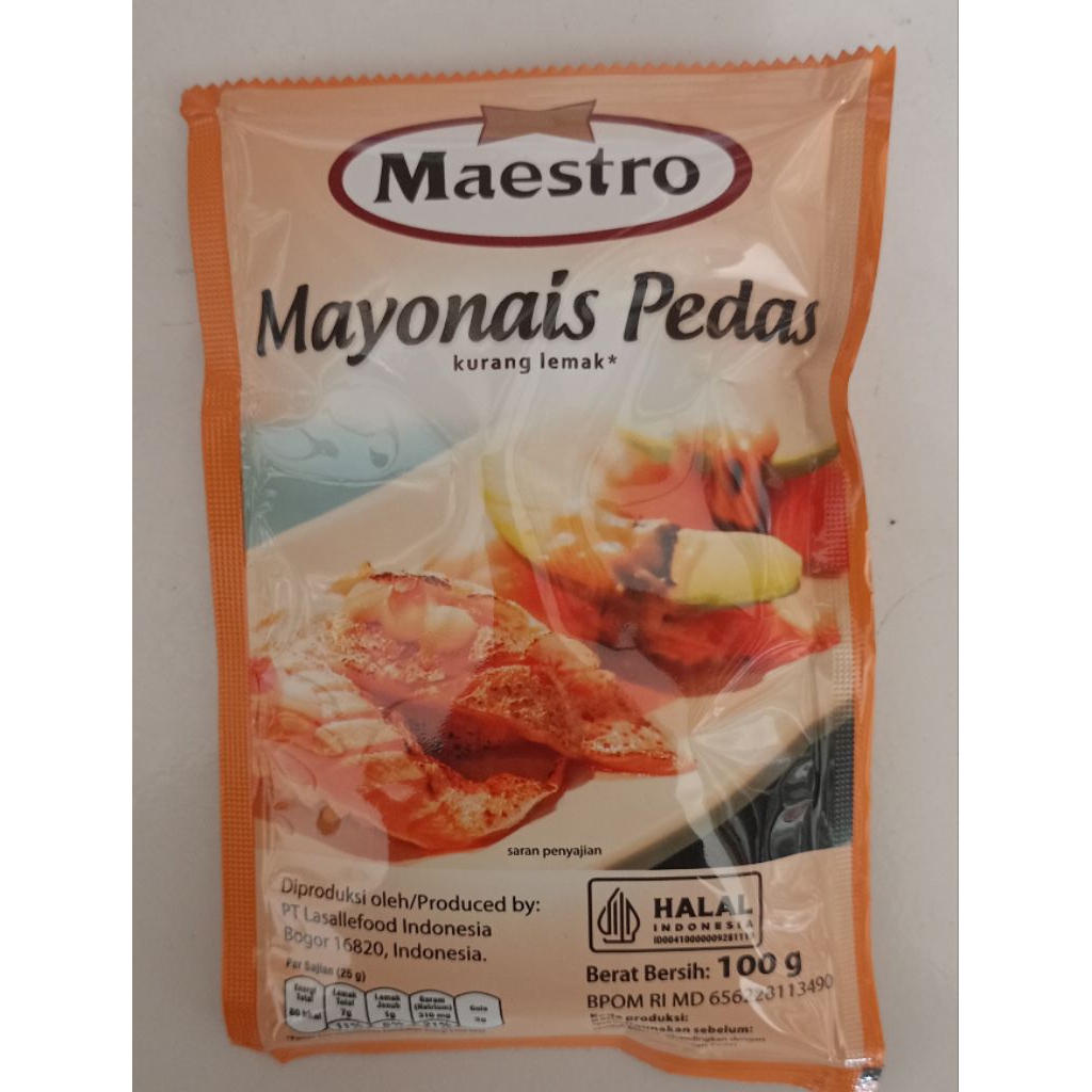 

Maestro Mayonais Pedas 100g
