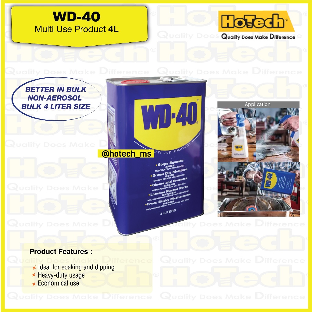 WD-40 Cairan Serbaguna 4 Liter | Specialist Cleaner 4 Liter Galon WD40