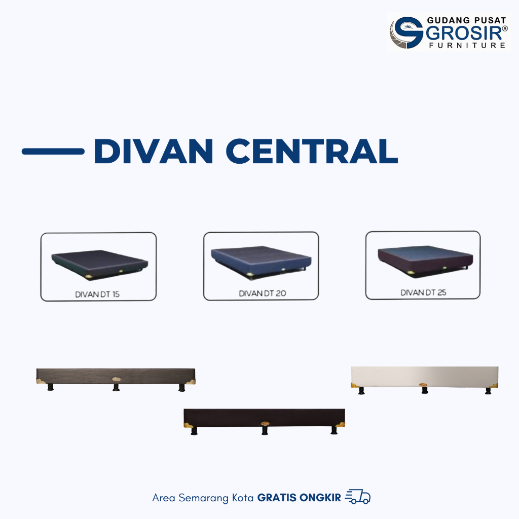 DIVAN CENTRAL - DIVAN KASUR - DIVAN ONLY - DIVAN