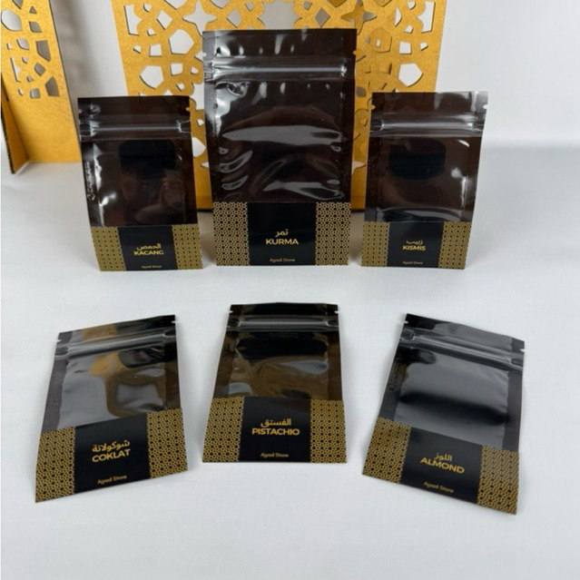 

Kemasan Ziplock Plastik Souvenir Oleh oleh Haji Umroh