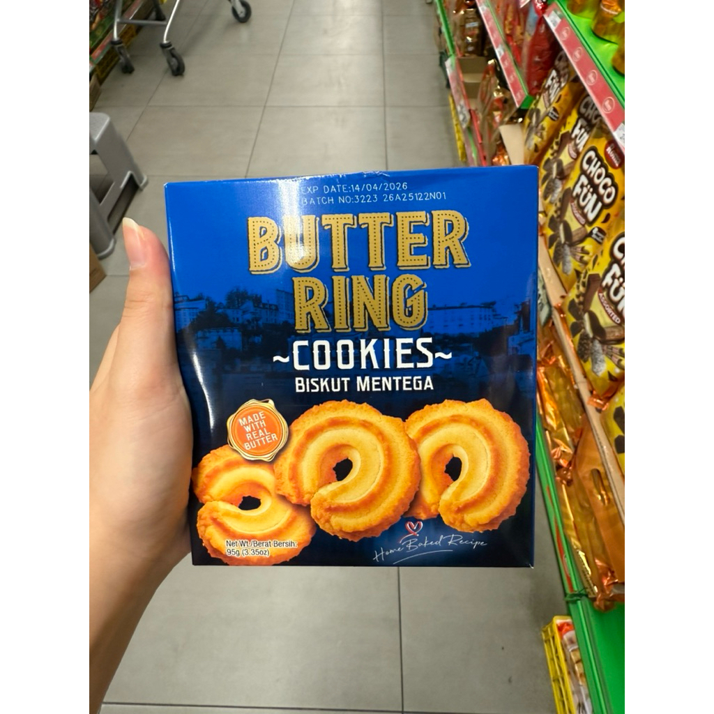 

danish butter cookies / biskuit mentega 95gr