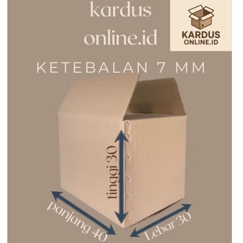 

Kardus packing UK 40x30x30 5ply (7mm)
