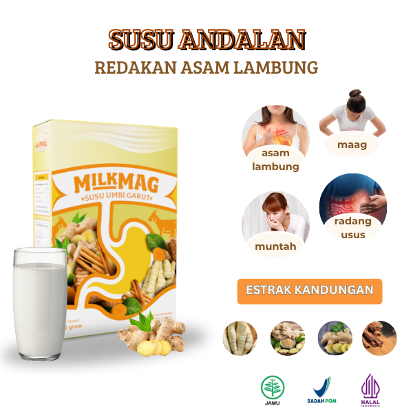

Milkmag Susu Umbi Garut Redakan Asam Lambung Maag Gerd Secara Alami Tanpa Efek samping