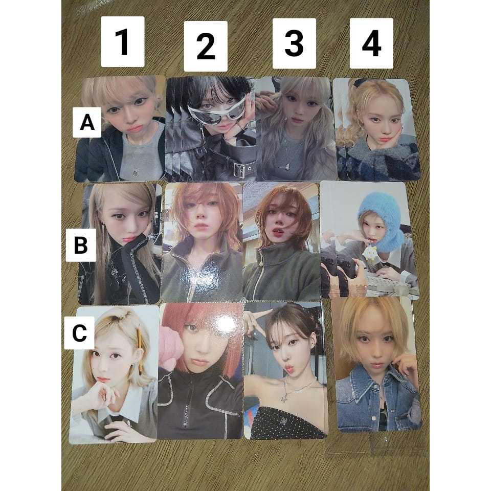 [Ready Stock] Photocard Official Winter Aespa