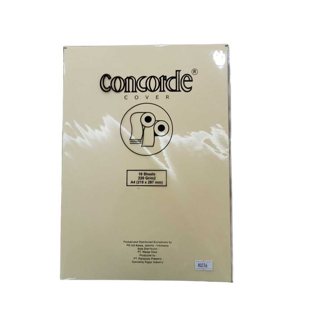 

Gramedia Batam - Concorde Kertas Cover A4 220 Gram Cream 80236