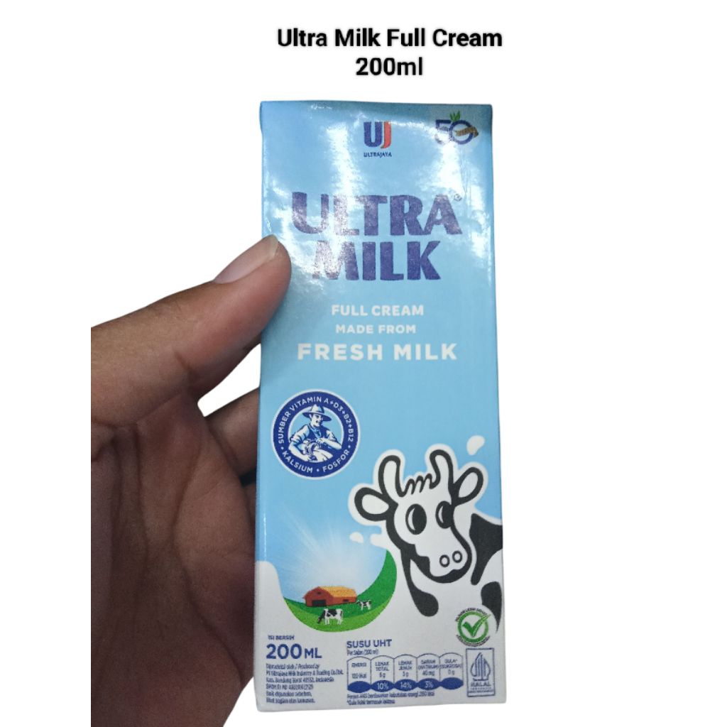 

PROMO !! Ultra Milk Full Cream 200ml isi 3pcs