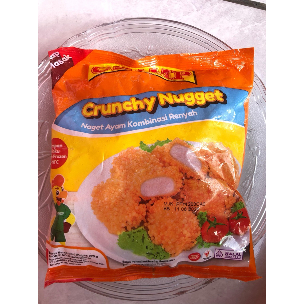 

champ nugget crunchy 225gr
