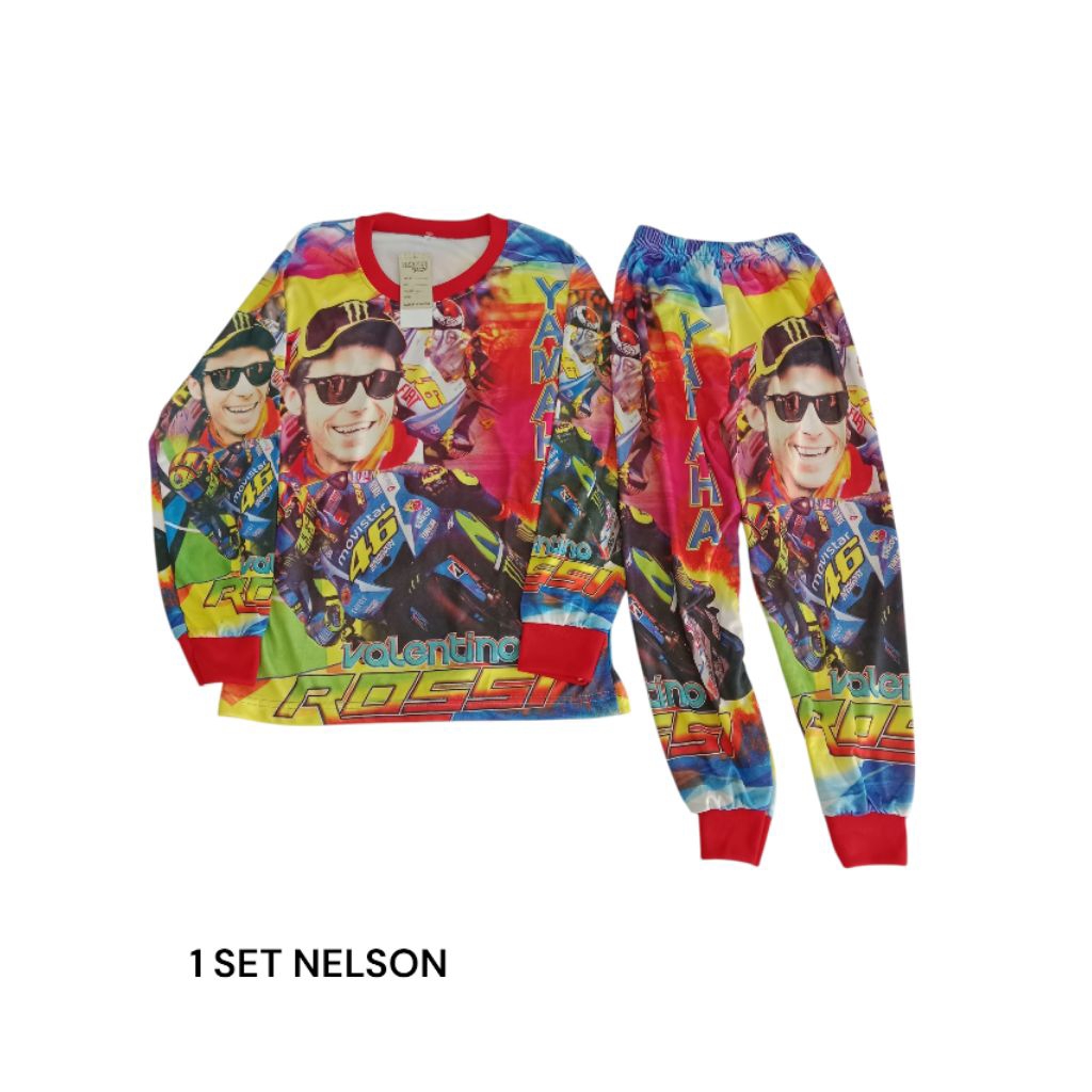 ￼Setelan baju santai Anak laki laki lengan panjang celana panjang / atasan bawahan baju anak Laki La