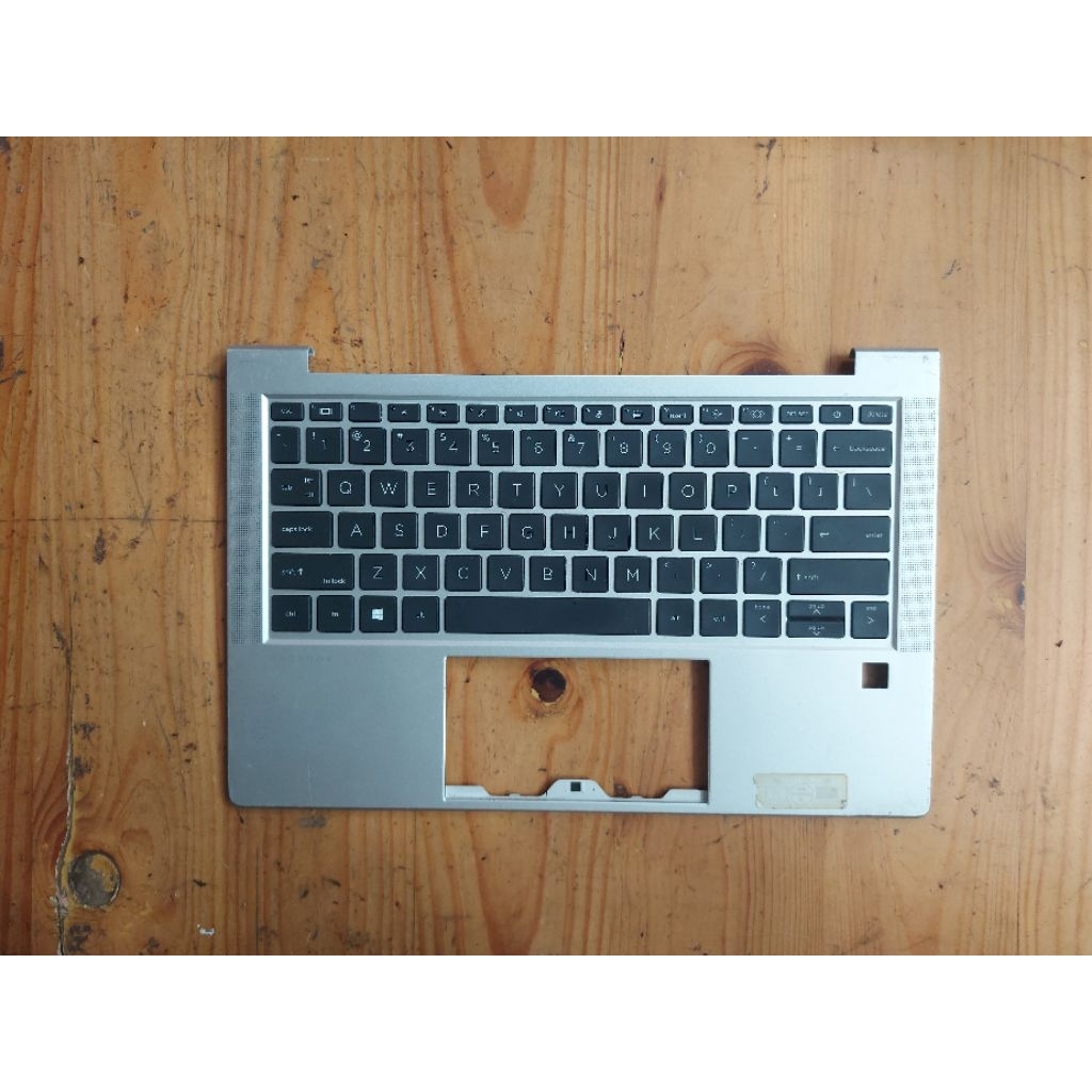 Caae tengah Palmrest laptop HP ELITEBOOK 830 736 G7 G8 M46071-001 Silver keyboard mati second copota