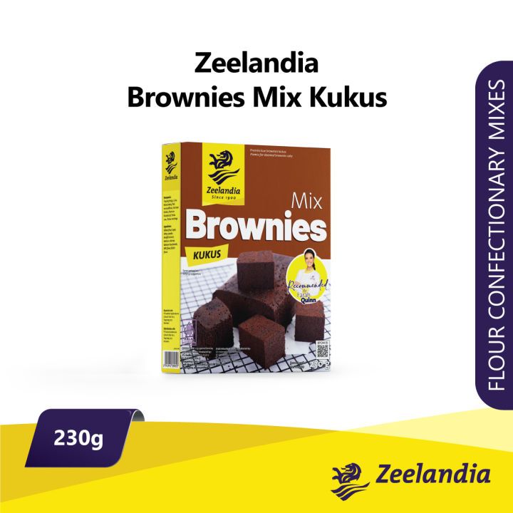 

[oddsolshop] pekanbaru/Zeelandia Brownies Mix Kukus 230GR Tepung Premiks Premix Cake Instant Brownis