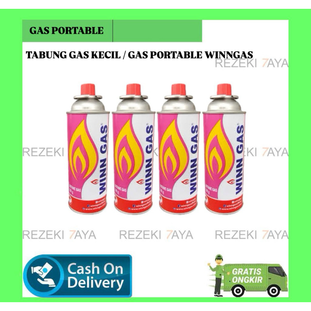 TABUNG GAS KECIL TABUNG GAS PORTABLE WIN GAS KALENG GAS ISI ULANG