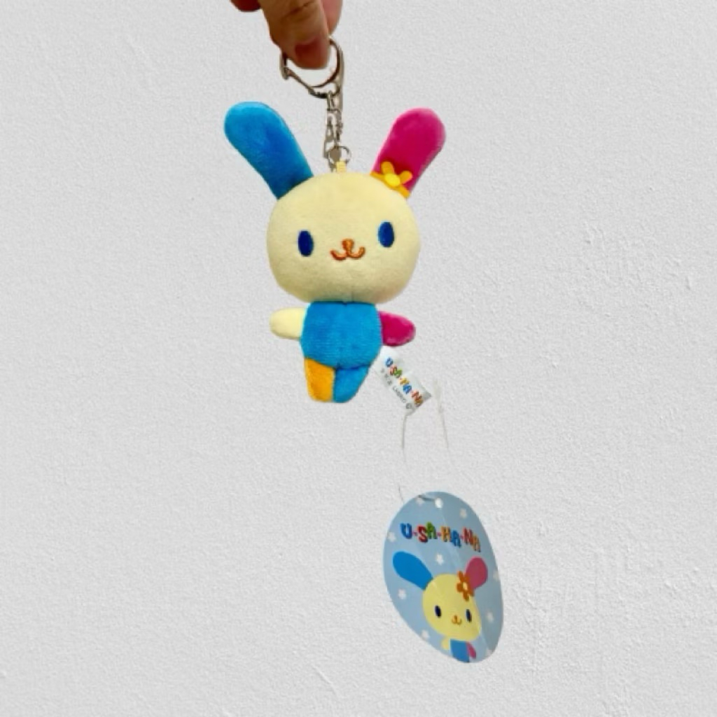 (NEW READY STOCK) Sanrio Usahana Plush Keychain | Bag Charm Usahana | Usahana Merch Trinkets Costume