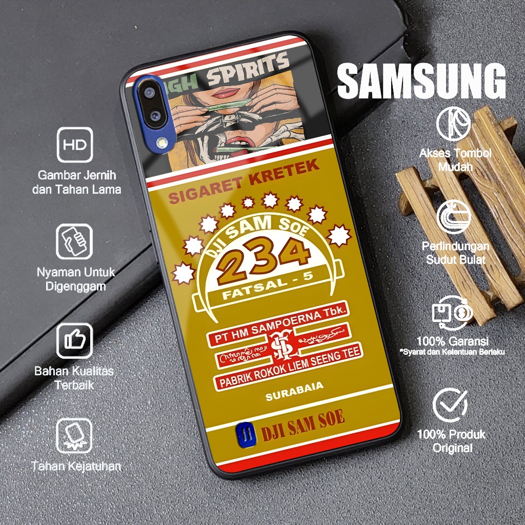 Case Samsung M10 A10 Chicocase Motif ROKOK Casing Hp Samsung A10 M10 Softcase Glossy Casing Lucu Ker