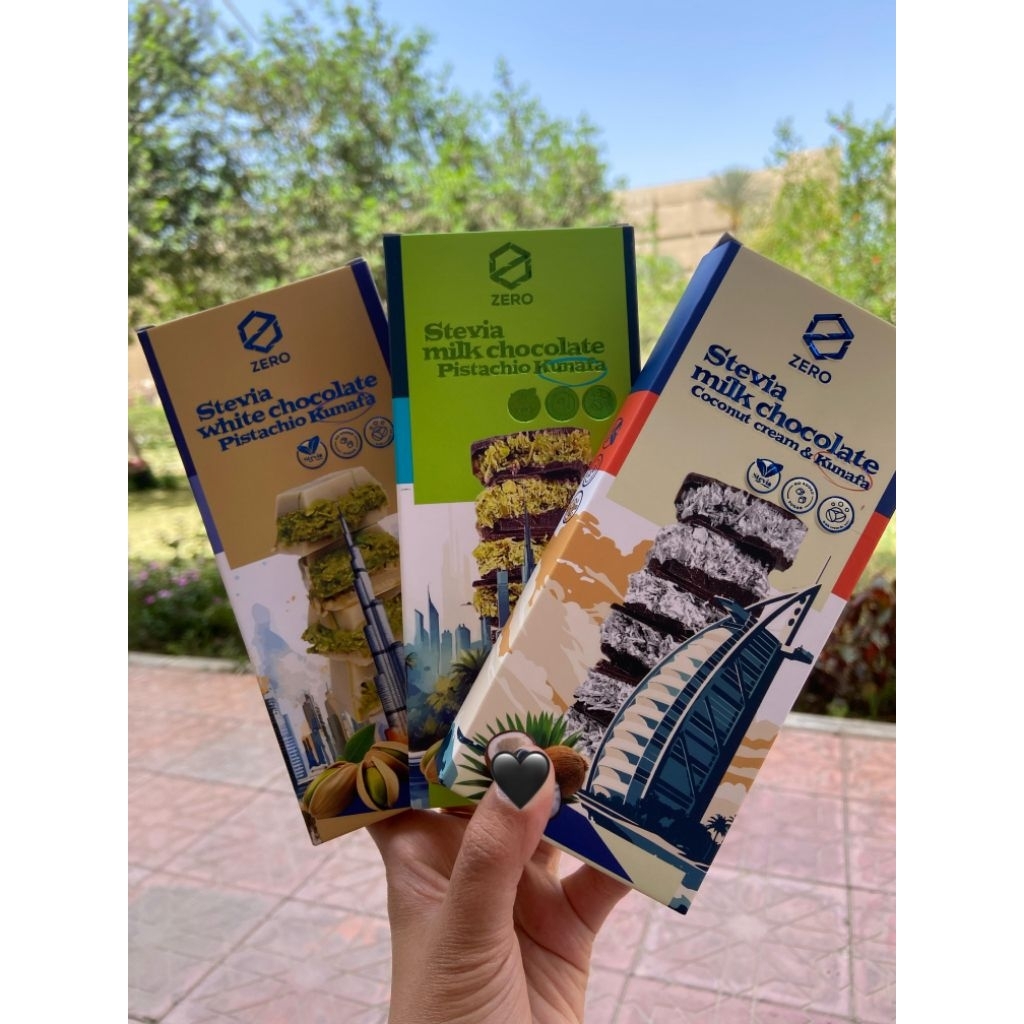 

coklat dubai viral zero calorie Stevia dan swissfru