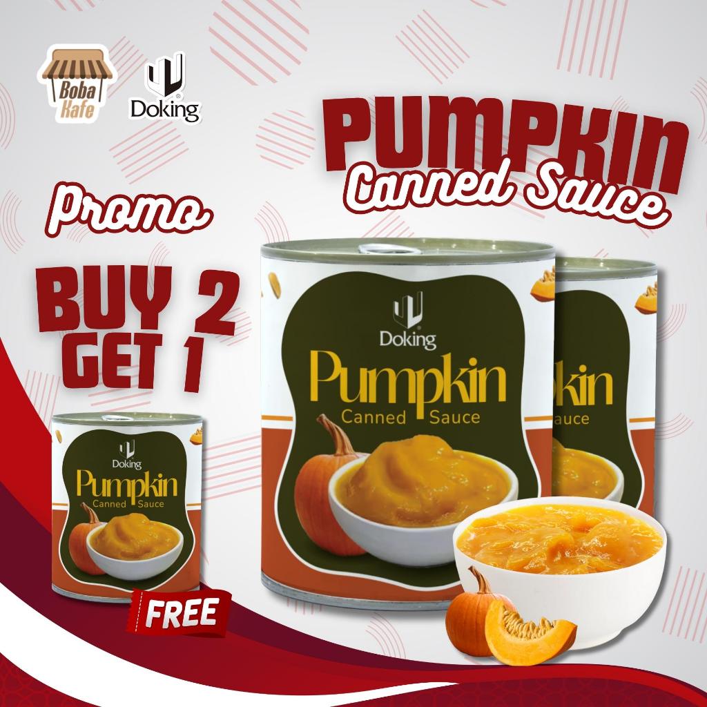 

PROMO KEMERDEKAAN BELI 2 GRATIS 1 - Doking Canned Pumpkin Sauce 850gr (Saus Labu Kuning Siap Pakai)