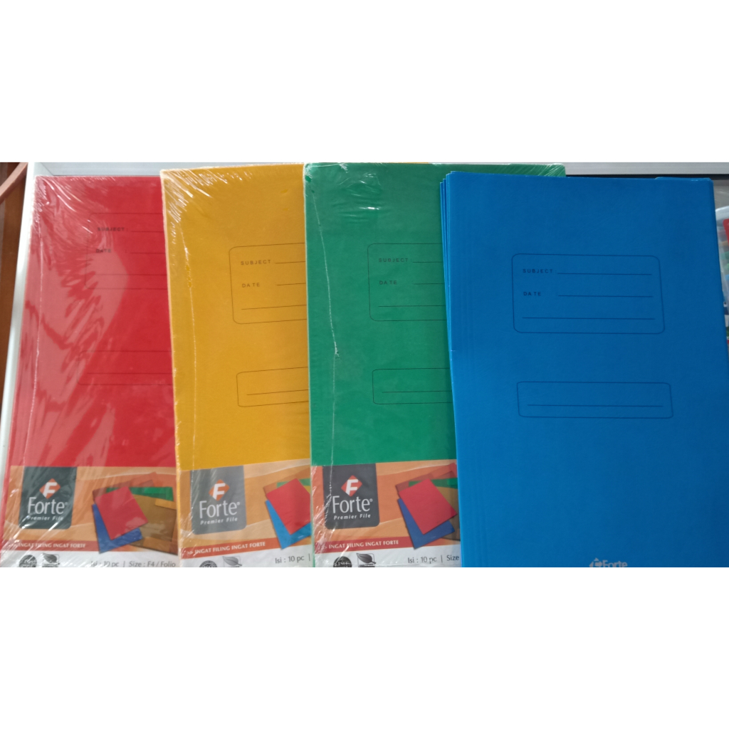

STOP MAP Forte EXPORT QUALITY CUCI GUDANG 1 Pack/10Pcs ukuran F4/Folio