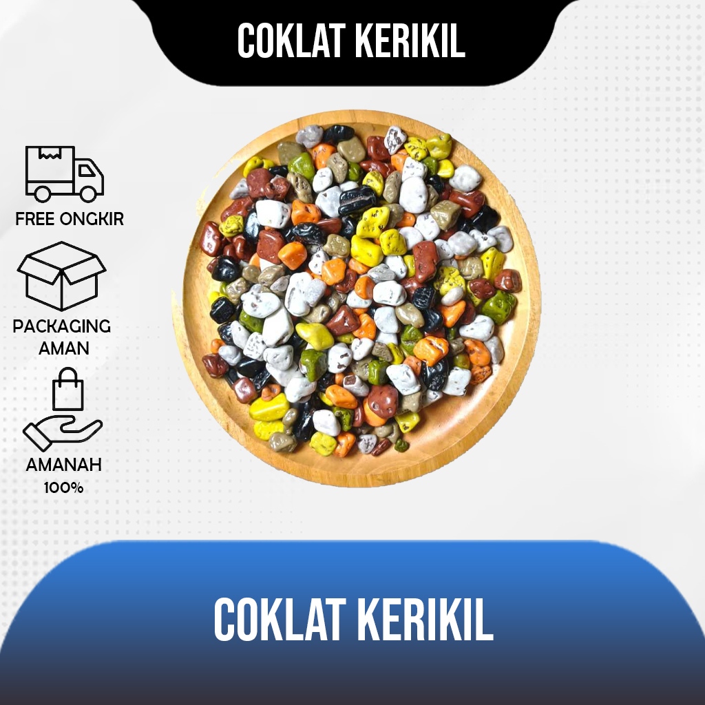 

Coklat Cokelat Batu Kerikil Krikil Premium 1OO Gram Gram Asli Khas Turkey Untuk Oleh Haji dan Umroh