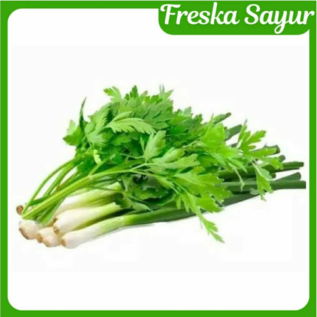 

Daun Bawang Bersih + Daun Seledri 1/4 Kg