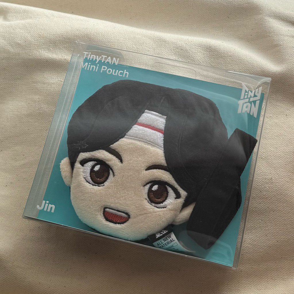 OFFICIAL BTS TINY TAN JIN MINI POUCH