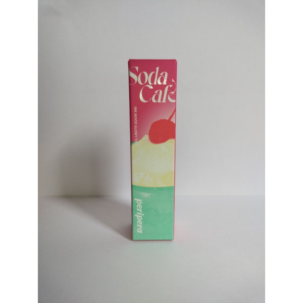 LAST STOCK❗ Ink Mood Glow Tint Peripera Soda Cafe "25 Hot Strawberry" + Free 1 Photocard Official Ra