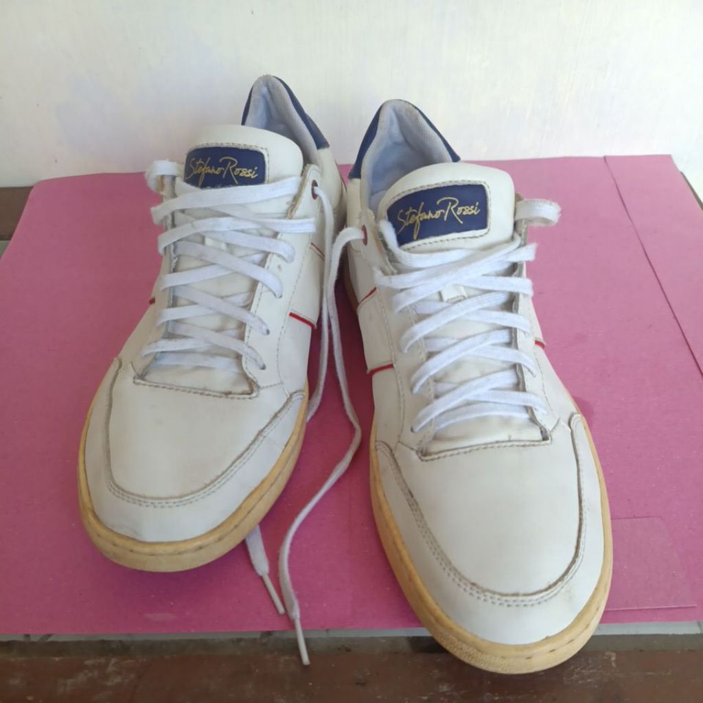 Sepatu STEFANO ROSSI UOMO Casual Leather 43 - 27,5cm (Secondhand)