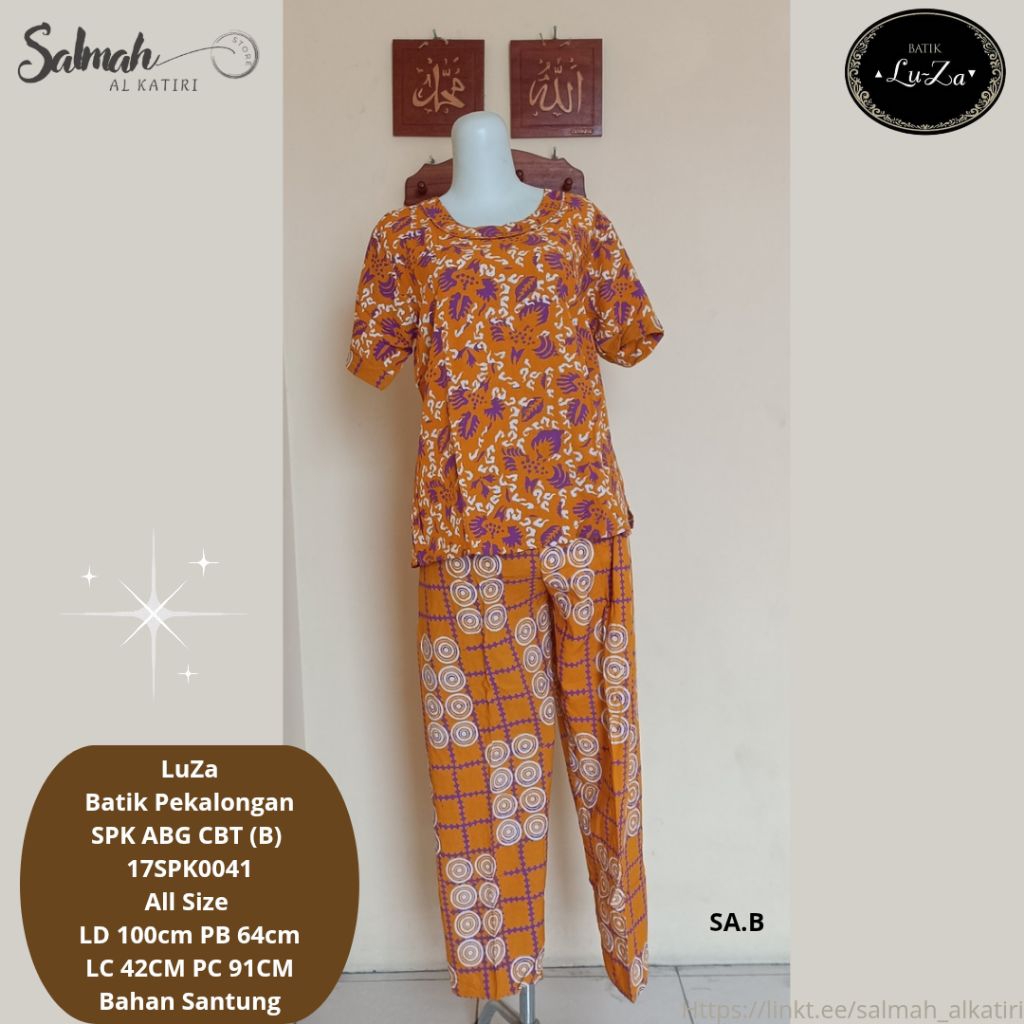Daster LuZa Batik Pekalongan SPK ABG CBT (B)